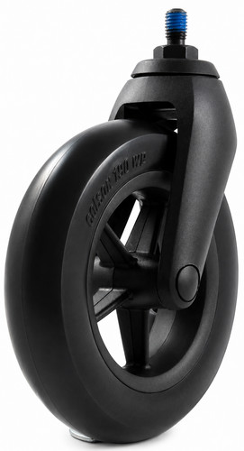 Colson 190x45mm black - 190x45mm, castor