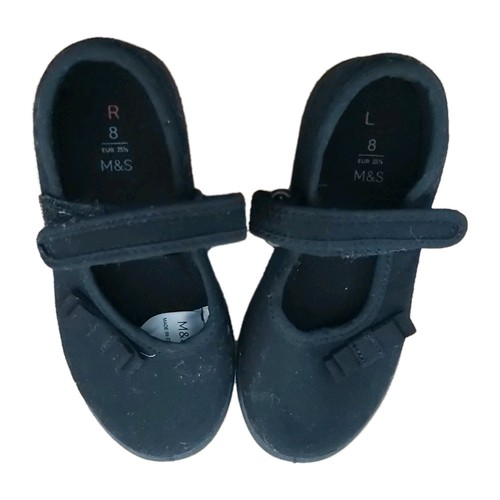 Easy fasten plimsolls - m&s,