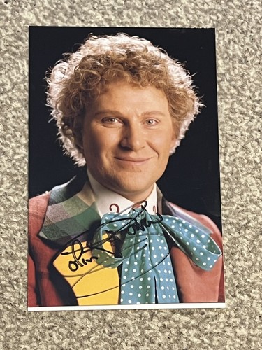 Doctor who autograph card - autograph,