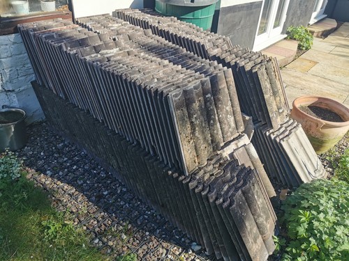 Marley double roman roof tiles