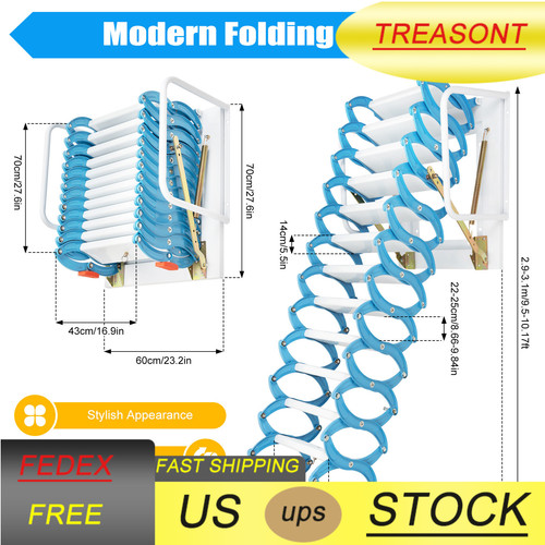 5ft height attic ladder - height,