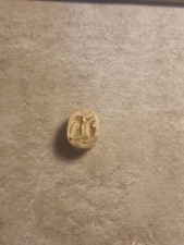 ANCIENT AUTHENTIC EGYPTIAN SCARAB BEETLE AMULET PIECE, REAL, CHECK REVIEWS.