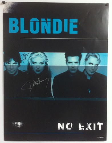 Blondie autographed signed - blondie,