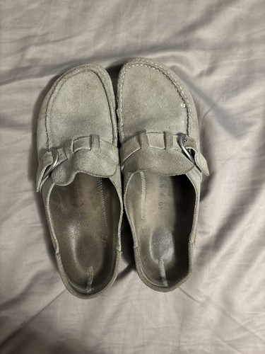 Birkenstock buckley grey suede - birkenstock,