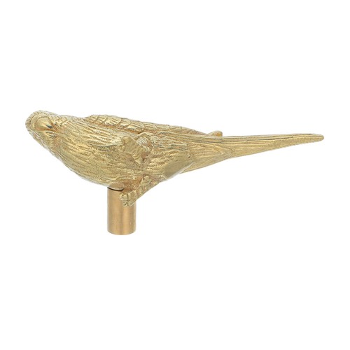Bird brass handle - bird,