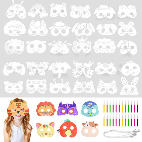 Vluvla 32pcs animal - 32pcs,