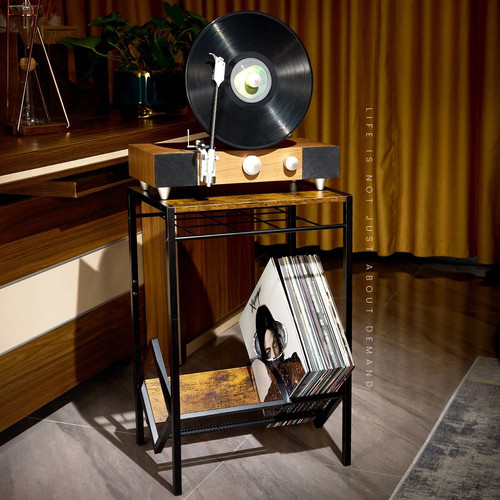 Record player stand - record, vinyl