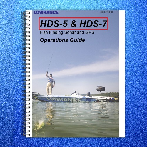 Lowrance hds fish - hds-5, hds-7