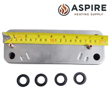 Baxi Combi 105E 105HE DHW Plate Heat Exchanger (16 Plate) 248048 now 7225723