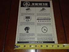 1966 SHELBY COBRA KITS PARTS