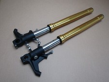 Suzuki GSX-R750 L6 2016 front fork tube stanchions pair #spares# (12740)