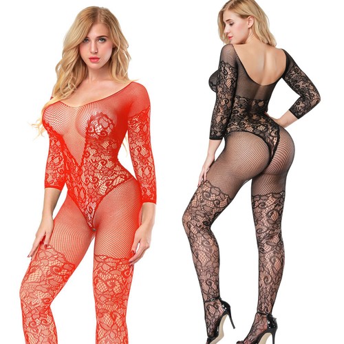 Fishnet crotchless - fishnet,