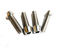 KTM 200 DUKE Titanium HANDLE BAR CLAMP BRACKET BOLTS 4 bolts race spec