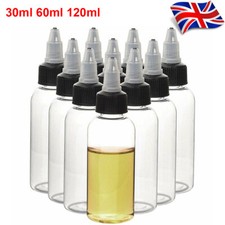 30-120ml Twist Cover Clear