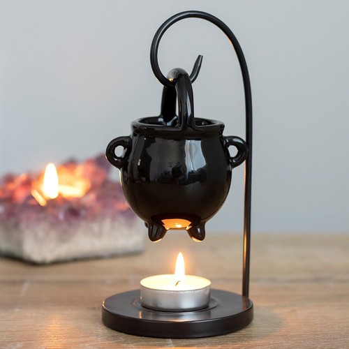 Hanging cauldron oil burner - hanging,
