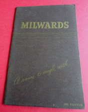 SCARCE VINTAGE MILWARDS