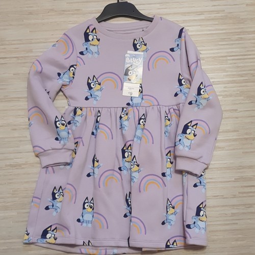 Bluey girls purple - f&f, long