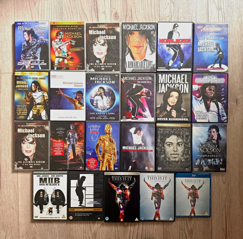 Michael jackson dvd blu ray - dvd, blu-ray