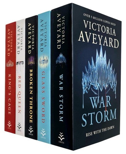Red queen series books - queen,