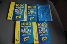Raffle ticket books 2 - raffle,