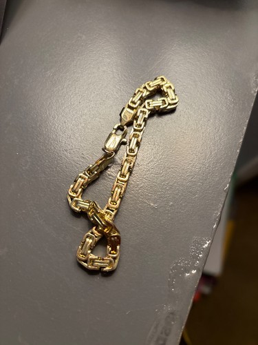 Gold plated byzantanite - gold,