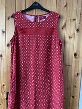 Ladies Next Red Linen Summer