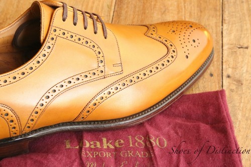 Loake 1880 tan brown leather - loake,