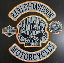 Harley Davidson skull, set of