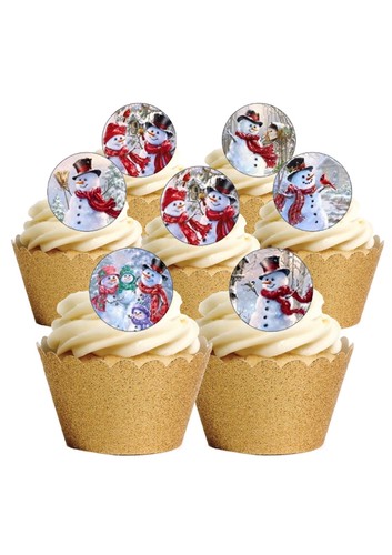 Cake toppers vintage christmas - cake,