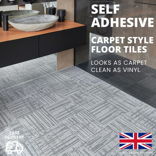 Carpet effect vinyl - vinyl, floor