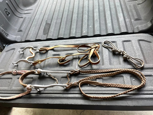 Vintage western horse - horse, bits