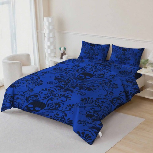 Skull theme pattern quilt - skull,