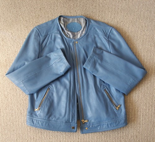 Ladies light blue soft leather - ladies,