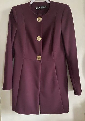 Zara burgundy long - zara,
