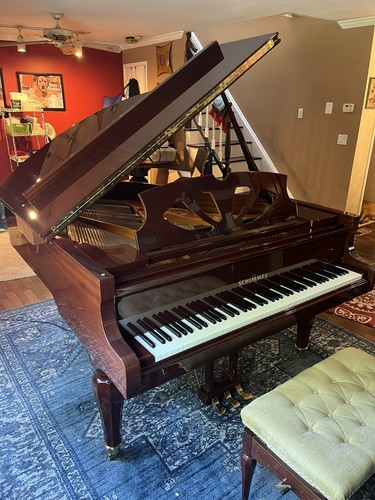 Schimmel 182tj foot mahogany - schimmel,