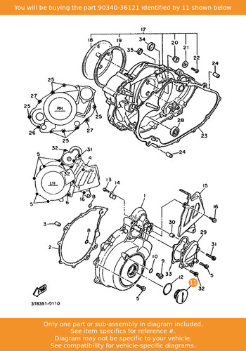 Yamaha plug straight - yamaha, screw