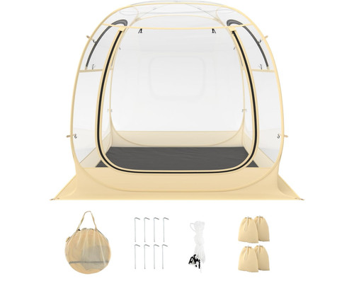 Costway pop bubble tent - pop, up