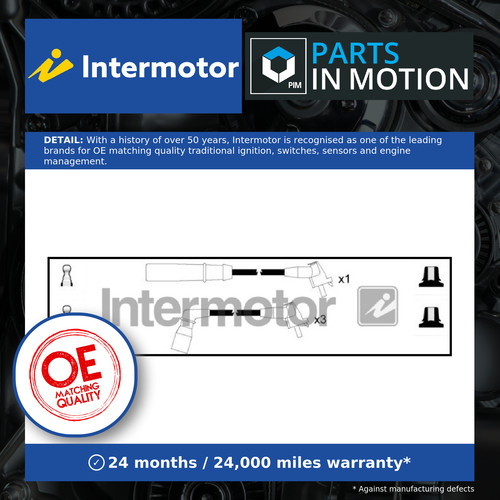 Leads ignition cables - ht, set