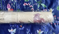 Laura Ashley Summer Palace Wallpaper Roll Cranberry