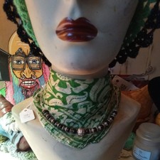 925 silver hoop necklace with