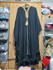 Black Chiffon Butterfly-Cut