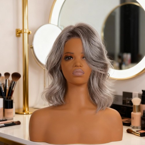Female mannequin head - mannequin,