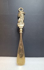 Vintage Brass Shoe Horn -