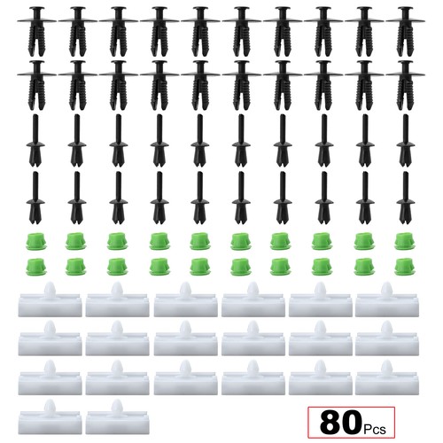 80x side skirt - 80x, clips