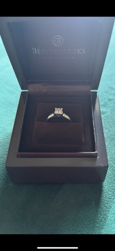 White gold diamond ring 18ct - ring,
