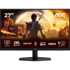 AOC Exertis G4 Quad HD 27 Inches Monitor Black / Red