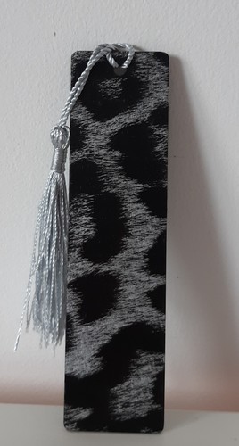 Handmade wooden silver cheetah - wooden,