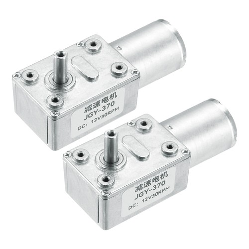2pcs 12v rpm worm geared - worm,