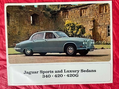 1968 jaguar 340 420 420g - jaguar, "340