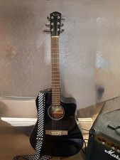 Fender Dreadnought CD-60CE BLK Electro Acoustic Guitar